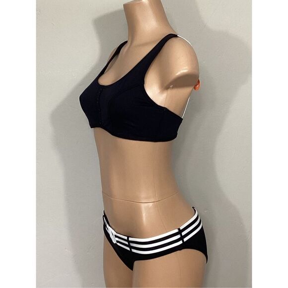New. Seafolly belted black bikini set. US 4DD-top/6-bottom. Retails $189 - Picture 13 of 16